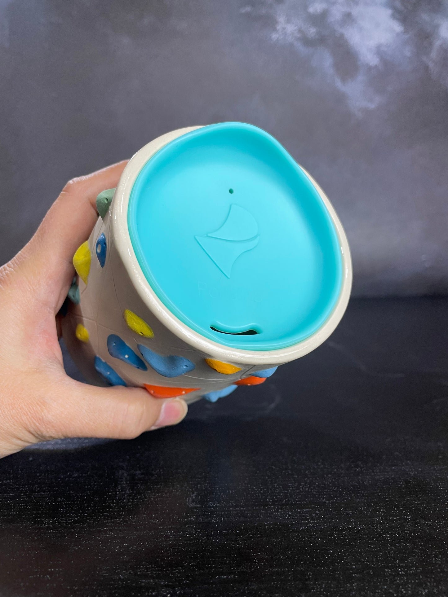 White Climbing Cup (no handle)