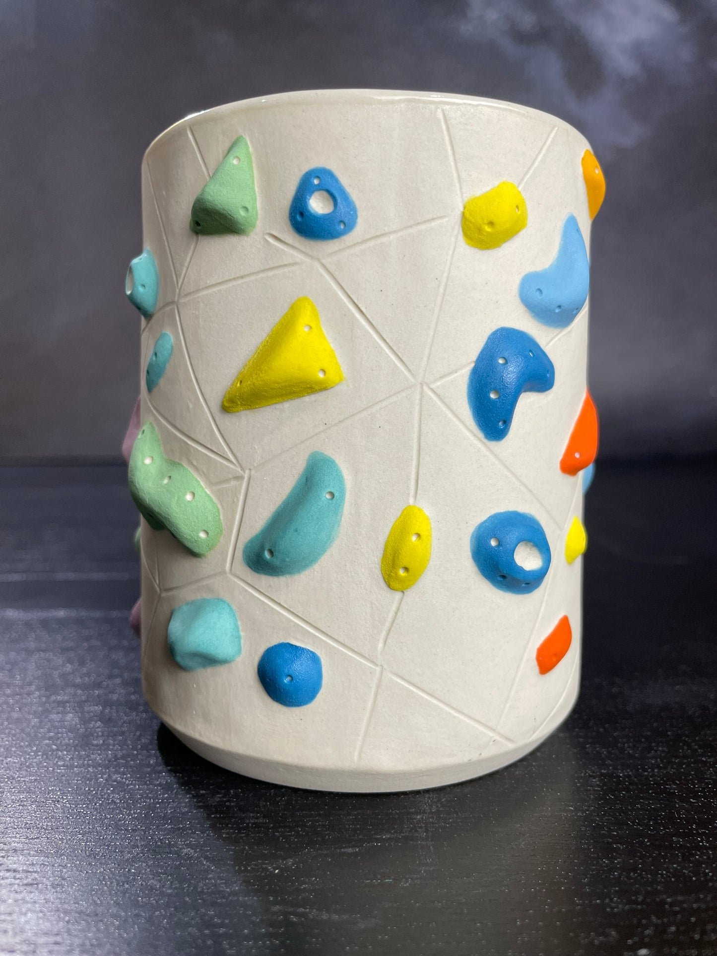 White Climbing Cup (no handle)