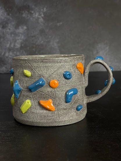 Granite Climbing Mug 8-10oz - Handsculpted - SAMPLES